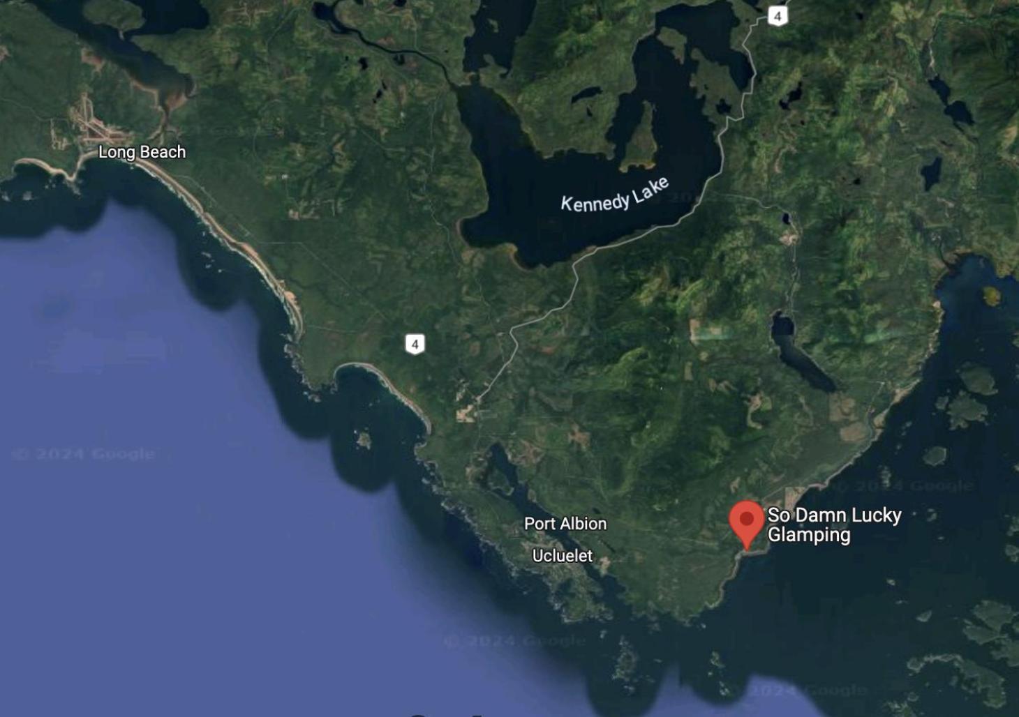 So Damn Lucky Glamping Hotel Ucluelet Exterior foto